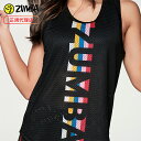 ZUMBA ズンバ 正規品 RETRO ZUMBA MESH タンクトップ BLACK XSサイズ Sサイズ Mサイズ