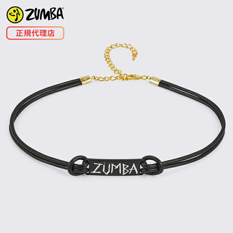 ZUMBA ズンバ 正規品 ZUMBA FIRED UP CORD CHOKER チョーカー BLACK