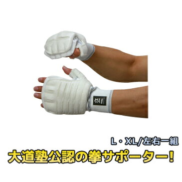 空道フィスト ガード 空手 サポーター 格闘技 用品 マーシャルワールド製 KARATE strongsports