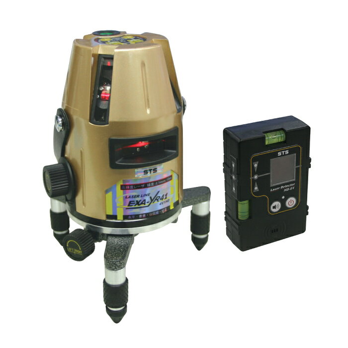 Rakuten - 【 廃番品 】STS レーザー 墨出器 EXA-YR41 受光器 セット HD-01 4V1H