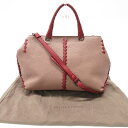 BOTTEGA VENETA ボッテガ ヴェネタ 2WAYバッグ ピンク系 【中古】