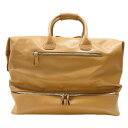 dunhill ダンヒル ボストンバッグ トラベルバッグ 二層式 ブラウン系 【中古】メンズ