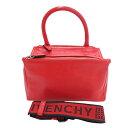 GIVENCHY ジバンシィ BB500AB0E8 パンドラ スモール 2WAYバッグ レッド系 【中古】