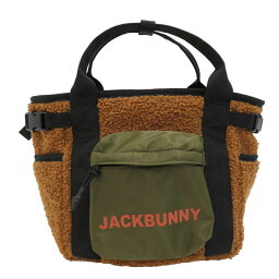 JACK BUNNY ジャックバニー カートバッグ ボア ブラウン系 【中古】ゴルフウェア