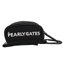 PEARLY GATES パーリーゲイツ 053-3984201 2023年モデル ボールポーチ ニコちゃん ネイビー系 FR 【中古】ゴルフウェア