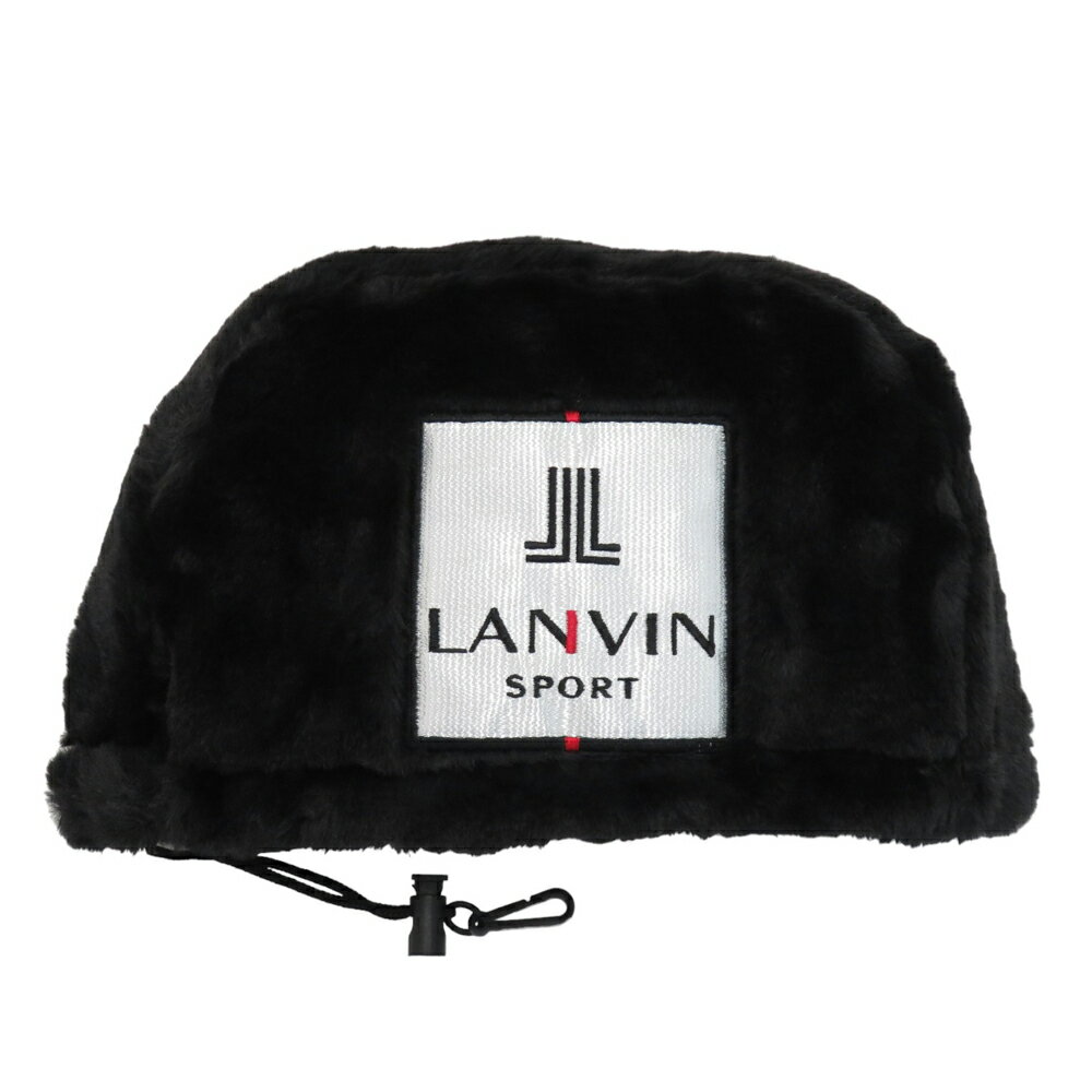 LANVIN SPORT ランバン スポール アイアンカバー ブラック系 【中古】ゴルフウェア 1