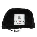 LANVIN SPORT ランバン スポール アイアンカバー ブラック系 【中古】ゴルフウェア