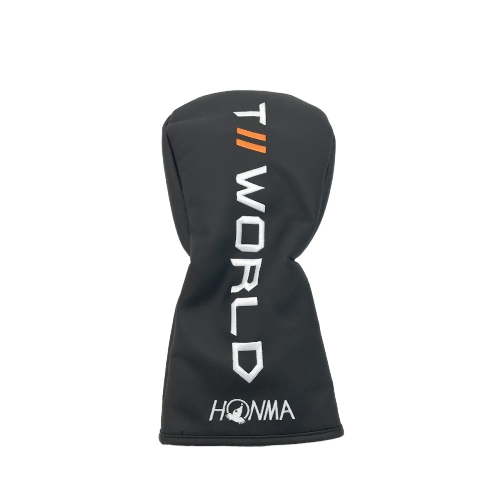 HONMA ホンマゴルフ T//WORLD ヘッドカバー ブラック系 DR 【中古】ゴルフウェア