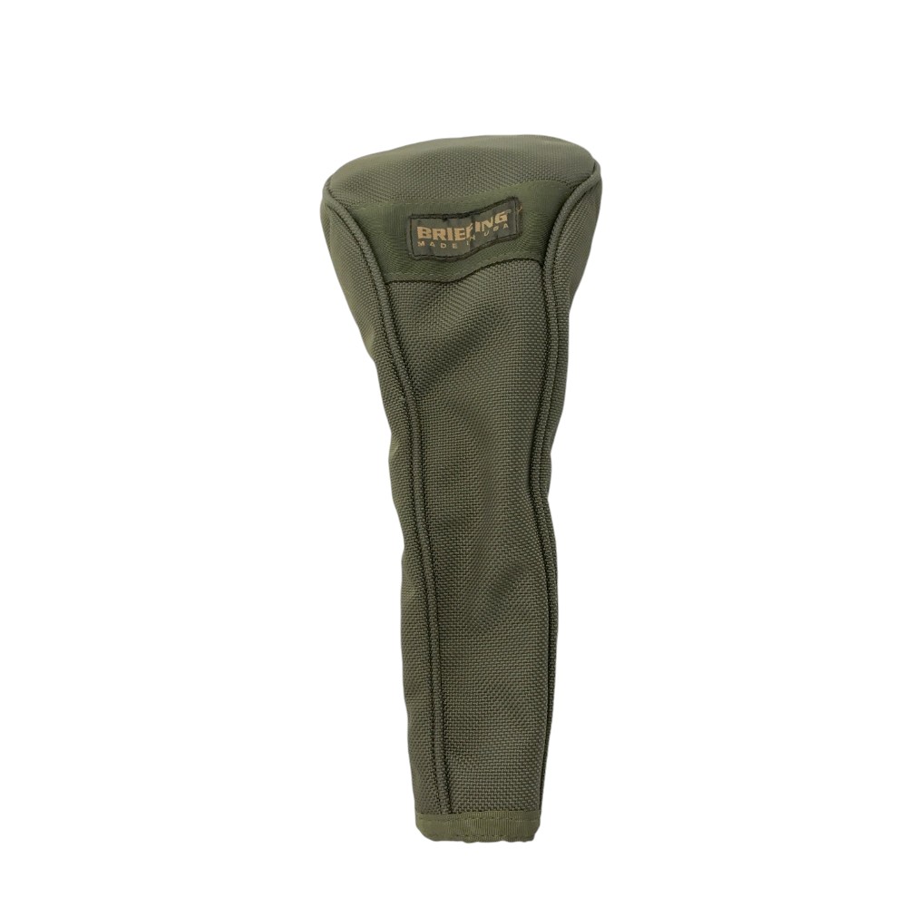 BRIEFING GOLF ブリーフィング ヘッドカバー カーキ系 FW 【中古】ゴルフウェア