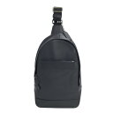 COACH コーチ A1744-F54770 レザー ボディバッグ ネイビー系 【中古】