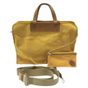 CASTELBAJAC カステルバジャック 2way フルジップバッグ イエロー系 【中古】メンズ(4)