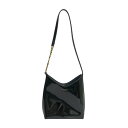 SAINT LAURENT PARIS サンローランパリ 773626 ミニ ホーボーバッグ ブラック系 【中古】
