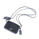 COACH コーチ J1276-22406 2WAY ショルダー レガシー ミニ バッグ ネイビー系 【中古】レディース