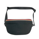 PAUL SMITH ポールスミス マルチストライプ ボディバッグ ブラック系 【中古】