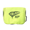 BEAMS GOLF ビームスゴルフ オーガナイザー マルチポーチ イエロー系 【中古】ゴルフウェア