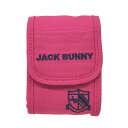 JACK BUNNY ジャックバニー スコープケース ピンク系 【中古】ゴルフウェア