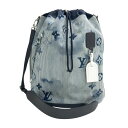 LOUIS VUITTON ルイ ヴィトン M57838 サック マラン ショルダーバッグ モノグラム ウォーターカラー ネイビー系 【中古】