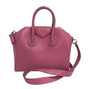 GIVENCHY ジバンシィ 3C0114 ANTIGONA SMALL 2WAY ショルダーバッグ ピンク系 【中古】