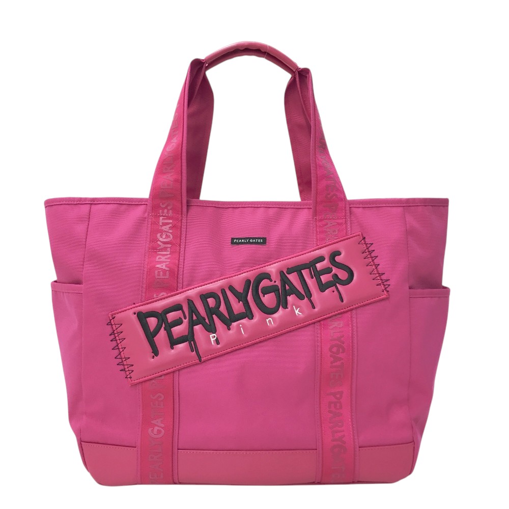 PEARLY GATES パーリーゲイツ ロッカーバッグ ピンク系 【中古】ゴルフウェア