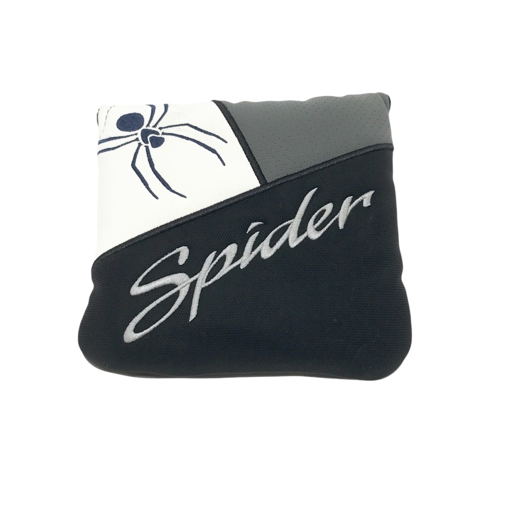 TAYLOR MADE テーラーメイド マレット型 ヘッドカバー グレー系 PT 【中古】ゴルフウェア