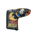SCOTTY CAMERON スコッティキャメロン Holiday Boys & Toys 2010 ピン型 ヘッドカバー ブラック系 PT 【中古】ゴルフウェア
