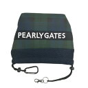 PEARLY GATES パーリーゲイツ 2023年モデル アイアンカバー チェック柄 ネイビー系 【中古】ゴルフウェア