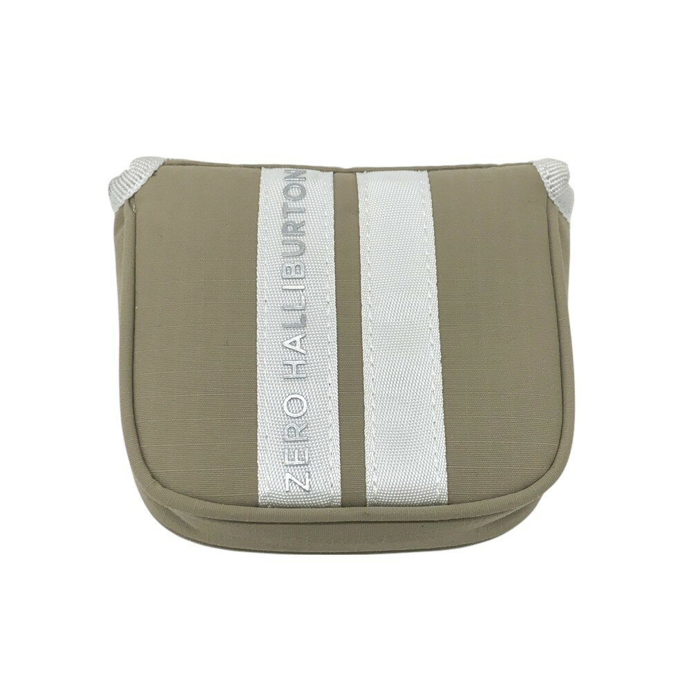 ZERO HALLIBURTON ゼロハリバートン マレット型 ヘッドカバー ブラウン系 【中古】ゴルフウェア