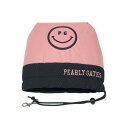 PEARLY GATES パーリーゲイツ アイアンカバー ニコちゃん ピンク系 【中古】ゴルフウェア