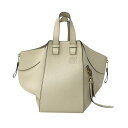 LOEWE ロエベ ハンモックスモール バッグ ベージュ系 【中古】