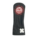 CLUNK クランク ヘッドカバー レザー FW ブラック系 FW 【中古】ゴルフウェア