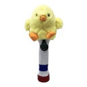 LE COQ GOLF ルコックゴルフ ヘッドカバー イエロー系 UT 【中古】ゴルフウェア