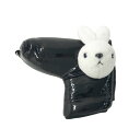 JACK BUNNY ジャックバニー パターカバー ピン型 うさぎ ブラック系 PT 【中古】ゴルフウェア