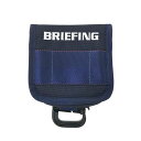 BRIEFING GOLF ブリーフィング マレット型 ヘッドカバー ネイビー系 PT 【中古】ゴルフウェア