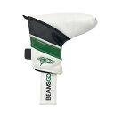 BEAMS GOLF ビームスゴルフ パターカバー 磁石スナップ付 ピン型 ホワイト系 PT×1 【中古】ゴルフウェア