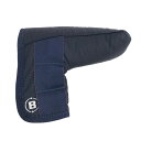 BRIEFING GOLF ブリーフィング パターカバー ピン型 ネイビー系 PT 【中古】ゴルフウェア