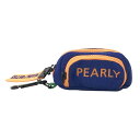PEARLY GATES パーリーゲイツ ボールポーチ ケース ブルー系 【中古】ゴルフウェア
