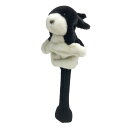PEARLY GATES パーリーゲイツ うさぎ ヘッドカバー ブラック系 FW 【中古】ゴルフウェア