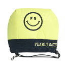 PEARLY GATES パーリーゲイツ アイアン ヘッドカバー ニコちゃん イエロー系 IRON 【中古】ゴルフウェア