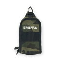 BRIEFING GOLF ブリーフィング マルチポーチ 迷彩 カモフラ柄 カーキ系 【中古】ゴルフウェア