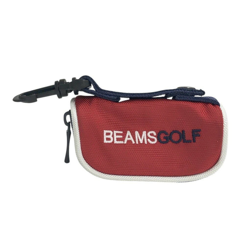 BEAMS GOLF ビームスゴルフ ボールポーチ ネイビー系 【中古】ゴルフウェア