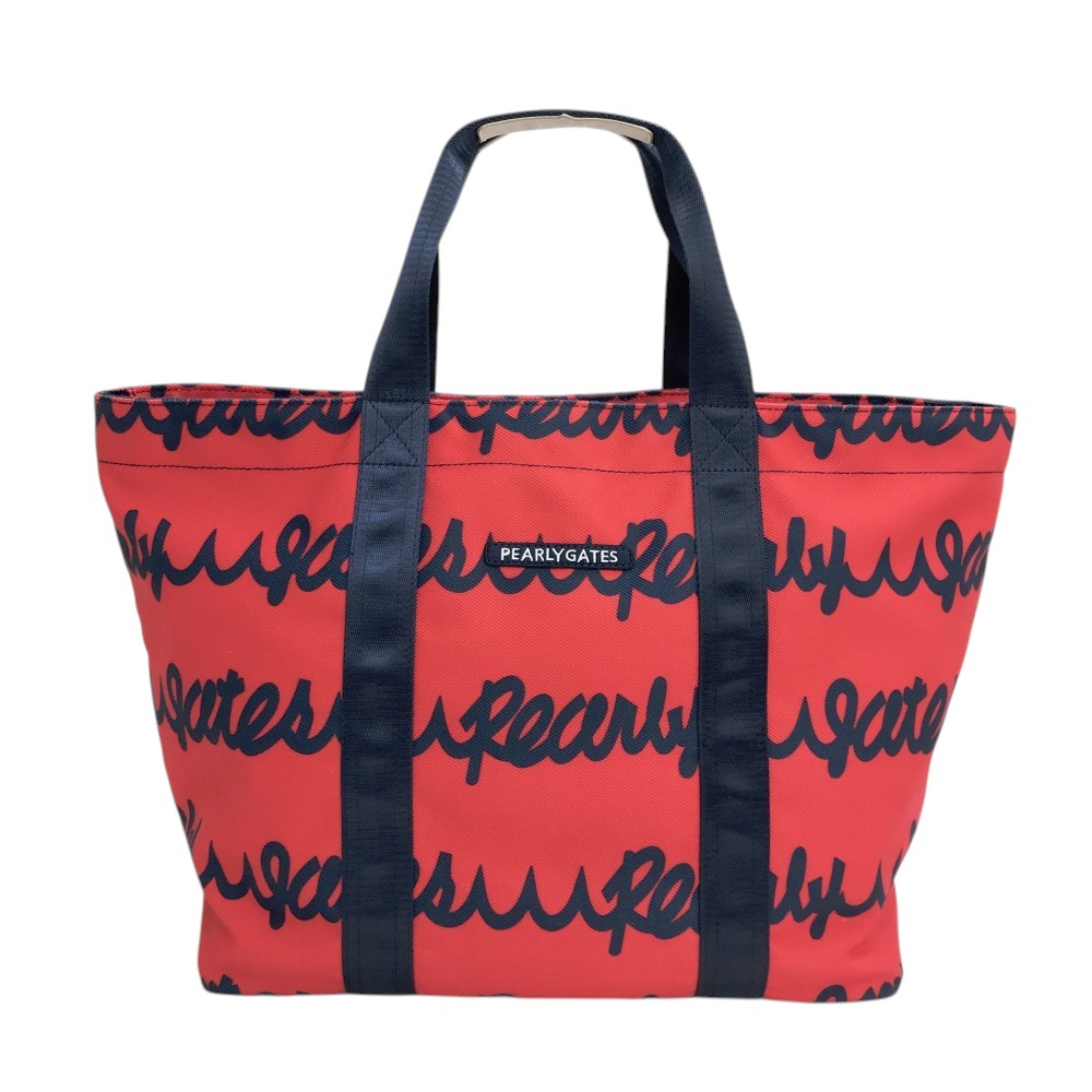 PEARLY GATES パーリーゲイツ ロッカーバッグ レッド系 【中古】ゴルフウェア