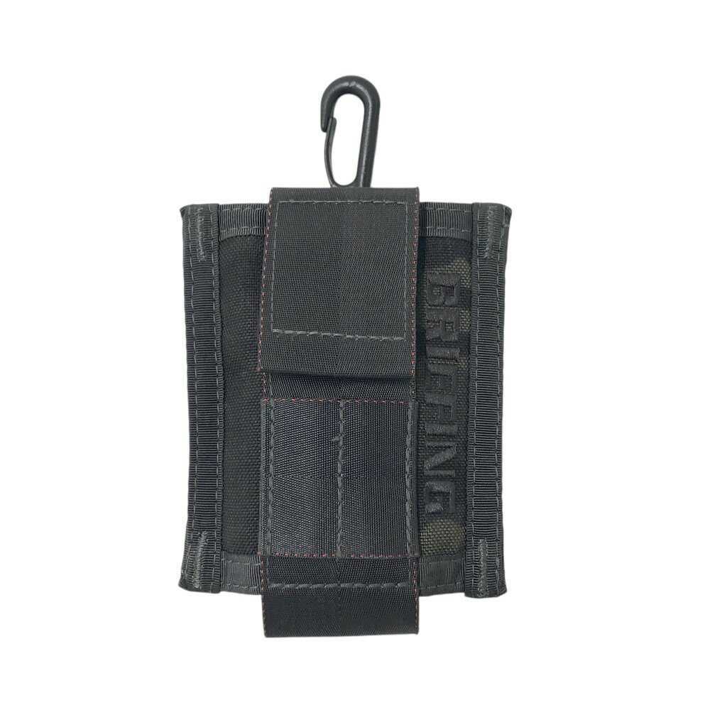 BRIEFING GOLF ブリーフィング ボールポーチ カモフラ柄 グレー系 【中古】ゴルフウェア