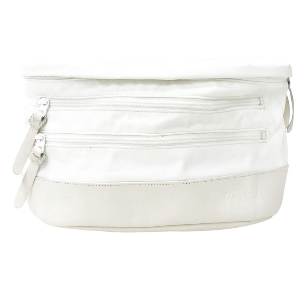 56design 56デザイン ウエストバッグ ボディバッグ ホワイト系 【中古】バイクウェア