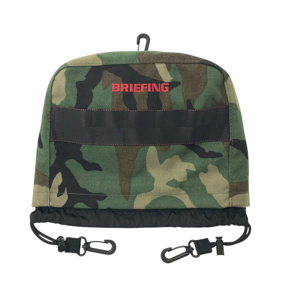 BRIEFING GOLF ブリーフィング アイアンカバー カモフラ グリーン系 【中古】ゴルフウェア