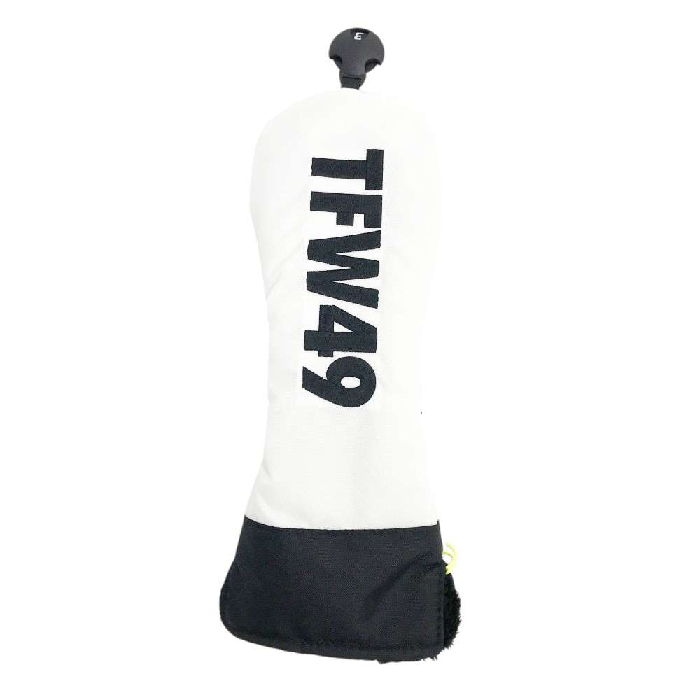 TFW49 ティーエフダブリューフォーティーナイン ヘッドカバー ホワイト系 FW 【中古】ゴルフウェア