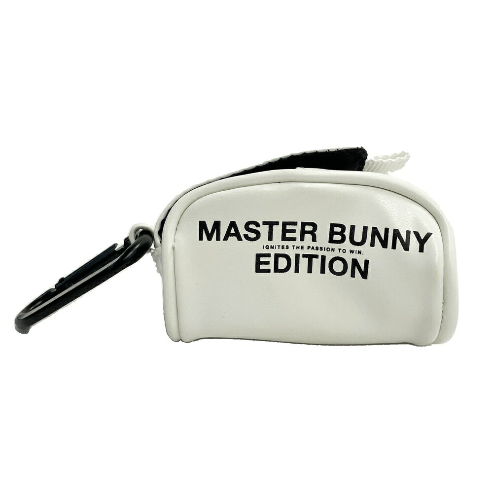 MASTER BUNNY EDITION マスターバニーエディション 6.0 ボールポーチ ホワイト系 【中古】ゴルフウェア