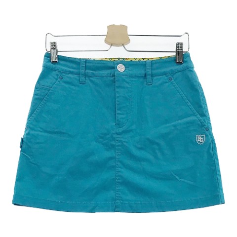 PEARLY GATES パーリーゲイツ ストレッチスカート ブルー系 1 【中古】ゴルフウェア レディース