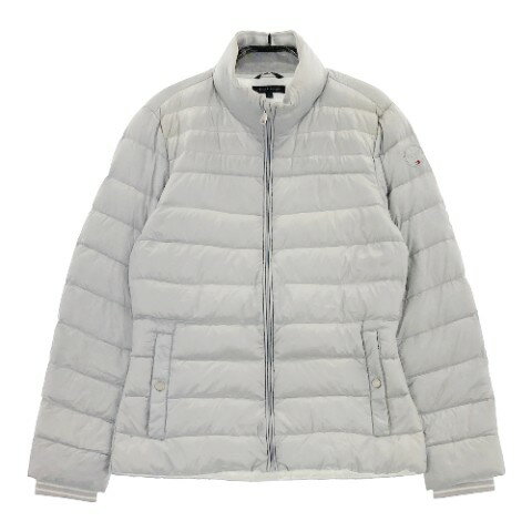 TOMMY HILFIGER トミーヒルフィガー ダウンジャケット グレー系 S 【中古】レディース