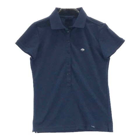 FIDRA フィドラ 半袖ポロシャツ ネイビー系 S 【中古】ゴルフウェア レディース