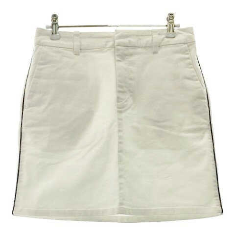 BEAMS GOLF ビームスゴルフ スカート ホワイト系 M 【中古】ゴルフウェア レディース